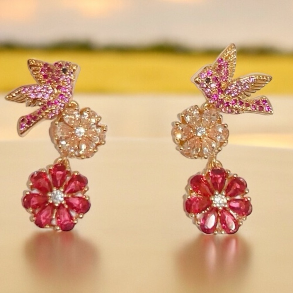- Luxury earring, earring/ stimulated diamond earrings